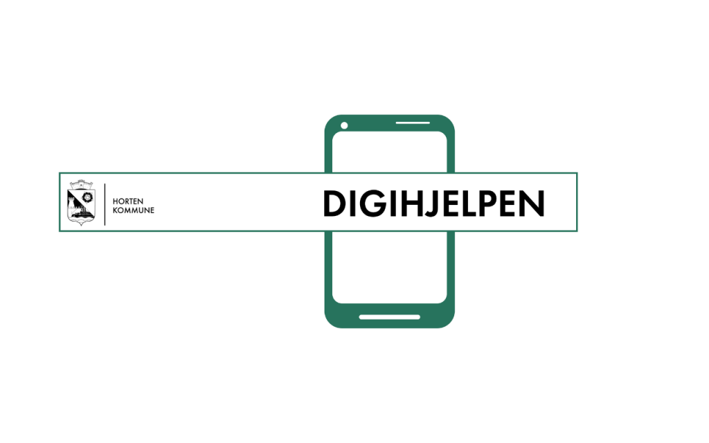 Digihjelpen. Logo og grafikk.