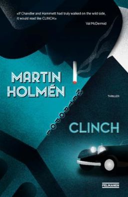 Martin Holmén. Clinch. Bokforside. Foto.